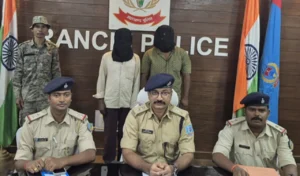 Woman murdered in Ranchi, car driven over body, two accused arrested