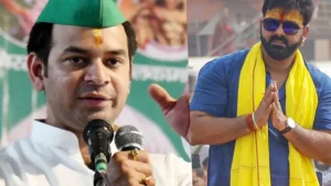 एक्टर हैं, एक्टिंग करें, कहां चुनाव में पड़े हैं; उपेंद्र कुशवाहा से पवन सिंह की मुलाकात पर बोले तेज प्रताप