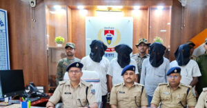 चतरा में बड़ी कार्रवाई : 253 ग्राम ब्राउन शुगर और 9 लाख नकद के साथ 4 तस्कर गिरफ्तार