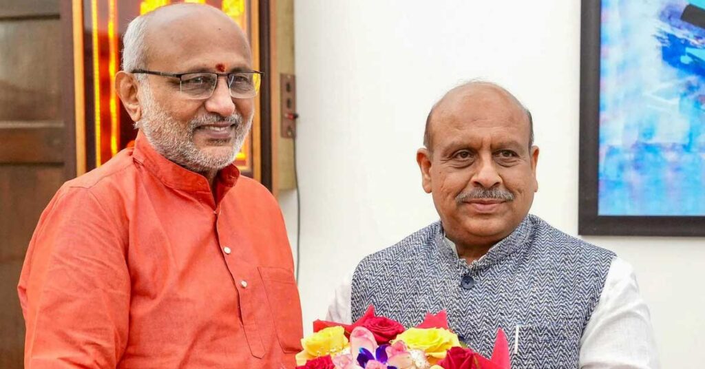 उपराष्ट्रपति चुनाव के आ गए नतीजे, सीपी राधाकृष्णन को मिली भारी जीत
