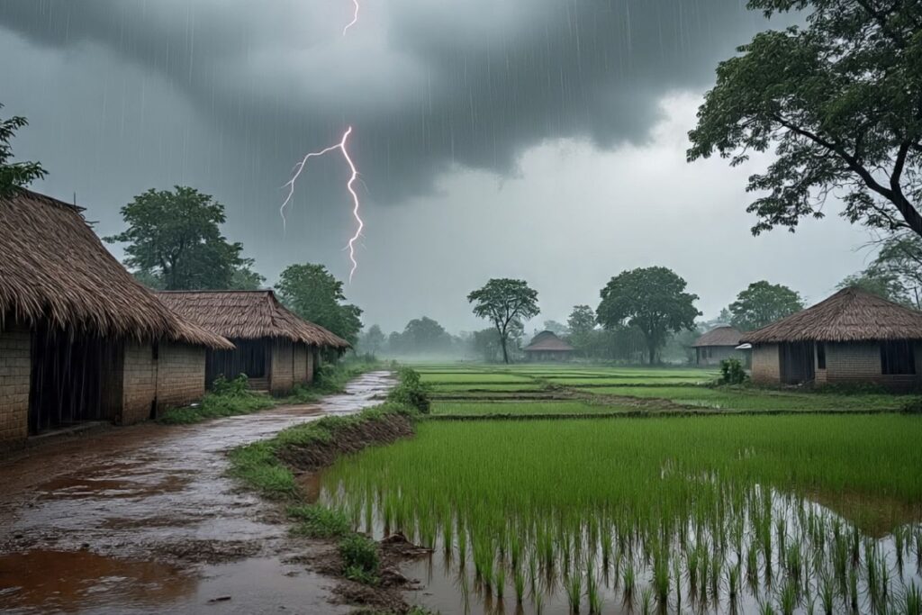 झारखंड मौसम समाचार, भारी बारिश झारखंड, 2 अक्टूबर बारिश, झारखंड वेदर अलर्ट, मौसम विभाग चेतावनी, Jharkhand Weather, Rainfall Alert, IMD Alert, देवघर बारिश, गिरिडीह मौसम