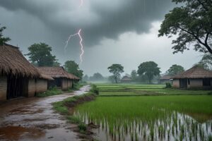 झारखंड मौसम समाचार, भारी बारिश झारखंड, 2 अक्टूबर बारिश, झारखंड वेदर अलर्ट, मौसम विभाग चेतावनी, Jharkhand Weather, Rainfall Alert, IMD Alert, देवघर बारिश, गिरिडीह मौसम