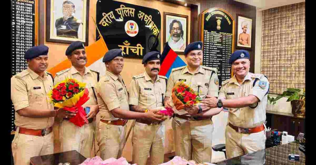 रांची एसएसपी राकेश रंजन