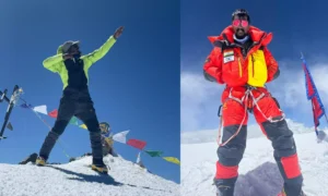 भरत थम्मिनेनी, हैदराबाद पर्वतारोही, 8000 मीटर पर्वत, माउंट चो ओयू, भारतीय पर्वतारोहण, साहसिक खेल भारत, पर्वत चढ़ाई रिकॉर्ड