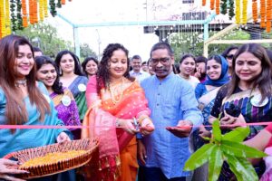 मुख्यमंत्री हेमन्त सोरेन ने किया जेसोवा दिवाली मेला का उद्घाटन