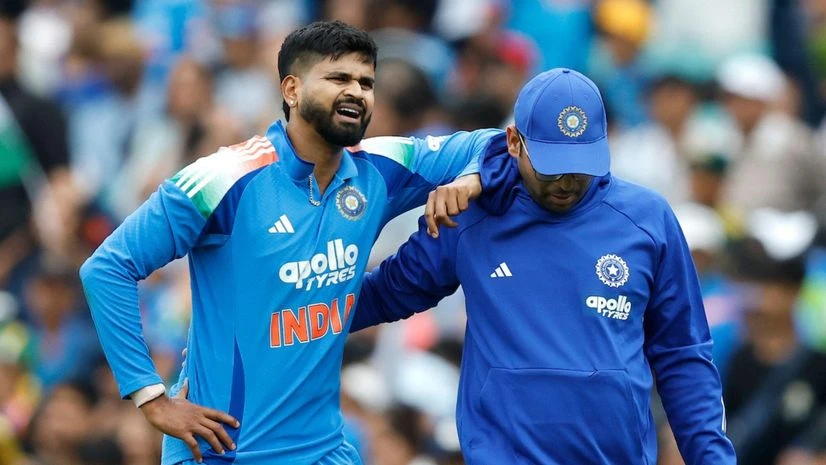 Shreyas Iyer out of ICU : श्रेयस अय्यर ICU से बाहर, तिल्ली की चोट के बाद हालत स्थिर Shreyas Iyer out of ICU :