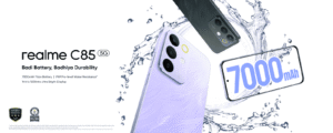 गिनीज रिकॉर्ड के साथ Realme C85 5G की एंट्री—7000mAh बैटरी और दमदार मजबूती